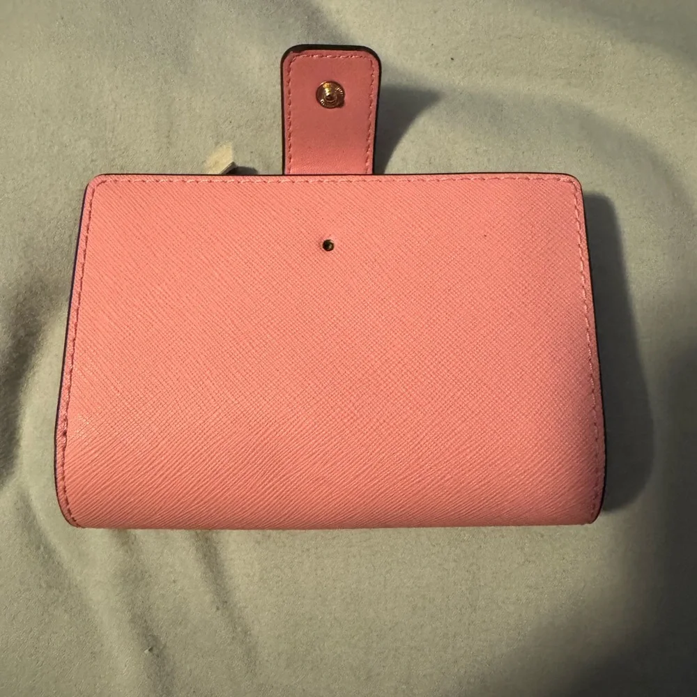 NWT Defect Michael Kors Pink Wallet